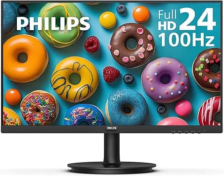 Philips 241V8LB Monitors New Black