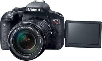 Canon EOS Rebel T7i Digital Cameras Black New