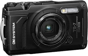 OM SYSTEM Tough TG-6 Digital Cameras Red Refurbished - Excellent