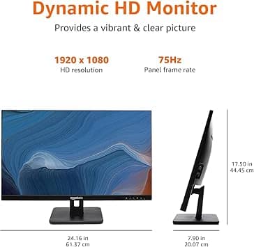 Amazon 27E2UA Monitors New Black