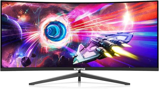 Sceptre C345B Monitors New Black