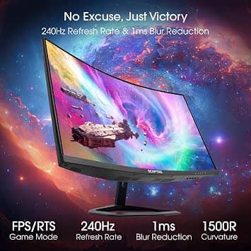 Sceptre C275B Monitors New Black