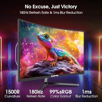 Sceptre C248B Monitors New Black