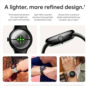 Google Pixel Watch 2 Smartwatches New Silver