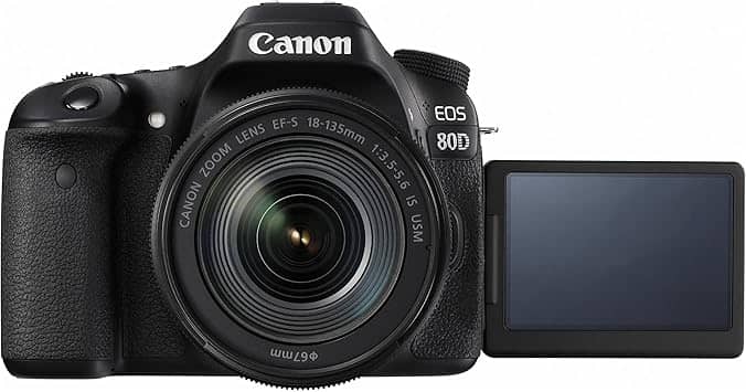 Canon EOS 80D Digital Cameras Black New