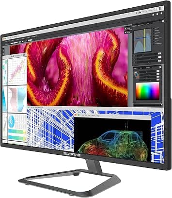 Sceptre U278W Monitors New Black