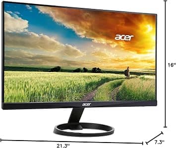 Acer R240HY Monitors New Black