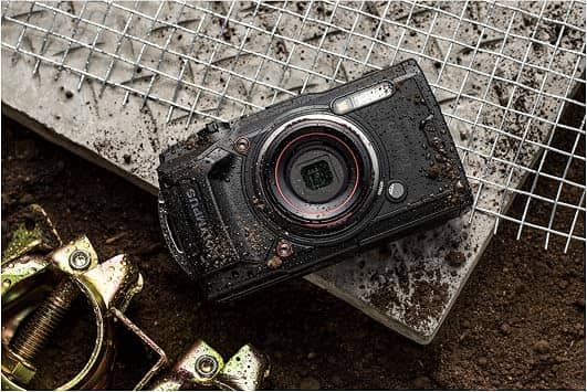 OM SYSTEM Tough TG-6 Digital Cameras Red Refurbished - Excellent