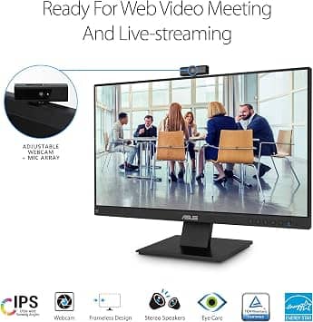 ASUS BE24EQK Monitors Used - Like New Black