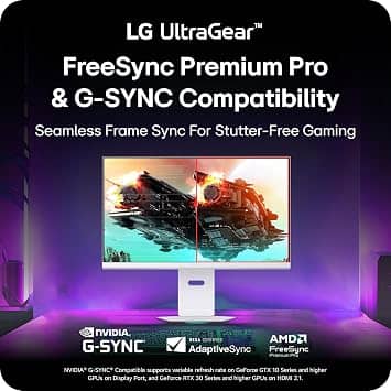 LG 32G810SA Monitors Used - Like New White
