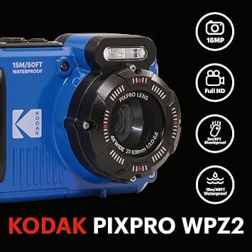 Kodak WPZ2 Digital Cameras Yellow New