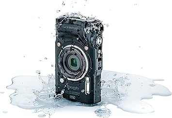OM SYSTEM Tough TG-6 Digital Cameras Red Refurbished - Excellent