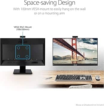 ASUS BE24EQK Monitors Used - Like New Black