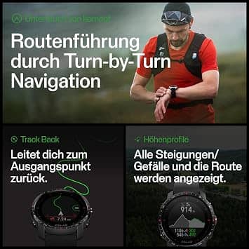 Polar Grit X Pro Smartwatches New Black