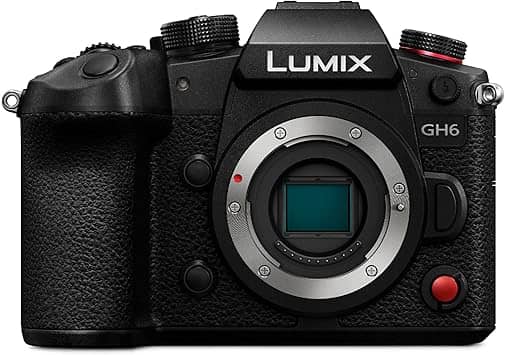 Panasonic LUMIX GH6 Digital Cameras Black Used - Like New