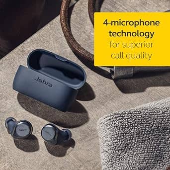 Jabra Elite 75t Headphones & Earbuds Refurbished - Excellent Black