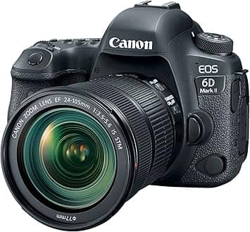 Canon EOS 6D Mark II Digital Cameras Black New