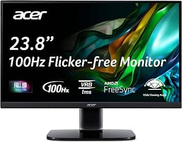 Acer KC242Y Monitors Used - Good Black
