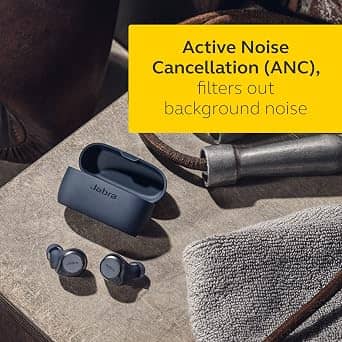 Jabra Elite 75t Headphones & Earbuds Refurbished - Excellent Black