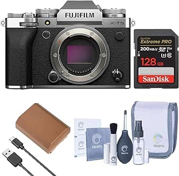 Fujifilm X-T5 Digital Cameras Silver New
