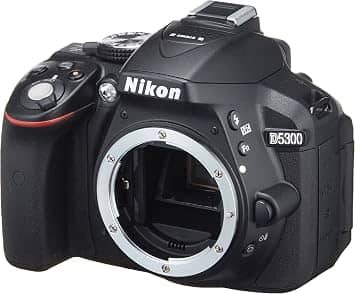 Nikon D5300 Digital Cameras Black Refurbished - Excellent