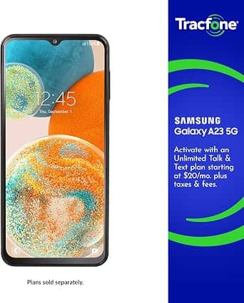 Samsung Galaxy A23 Cell Phones Black 128G New Unlocked