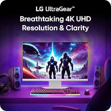 LG 32G810SA Monitors Used - Like New White
