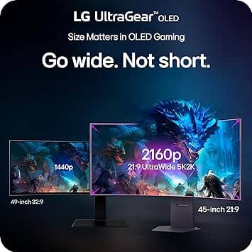LG 45GX950A Monitors New Black
