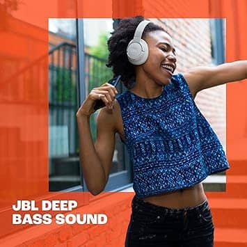JBL JBLT770NCBLKAM Headphones & Earbuds New White