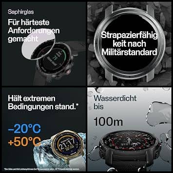 Polar Grit X Pro Smartwatches New Black