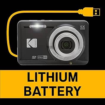 Kodak FZ55 Digital Cameras Black New