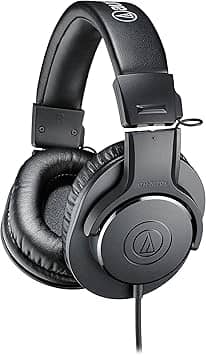 Audio-Technica ATH-M20x Headphones & Earbuds New Black
