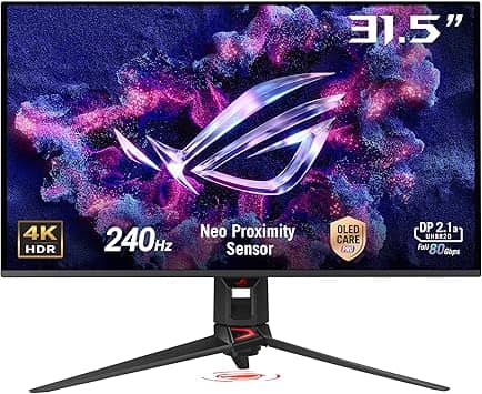 ASUS PG32UCDMR Monitors New Black