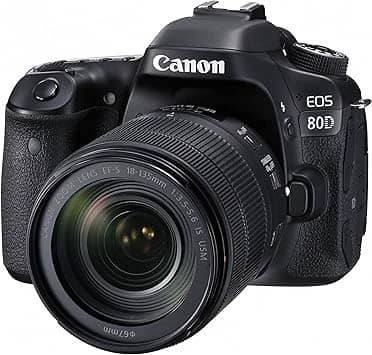 Canon EOS 80D Digital Cameras Black New