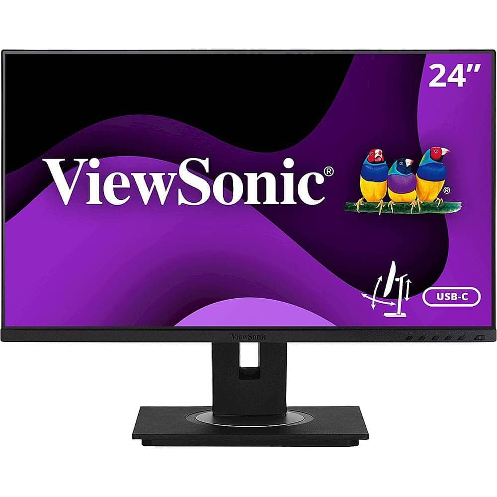 ViewSonic VG2456 Monitors New Black