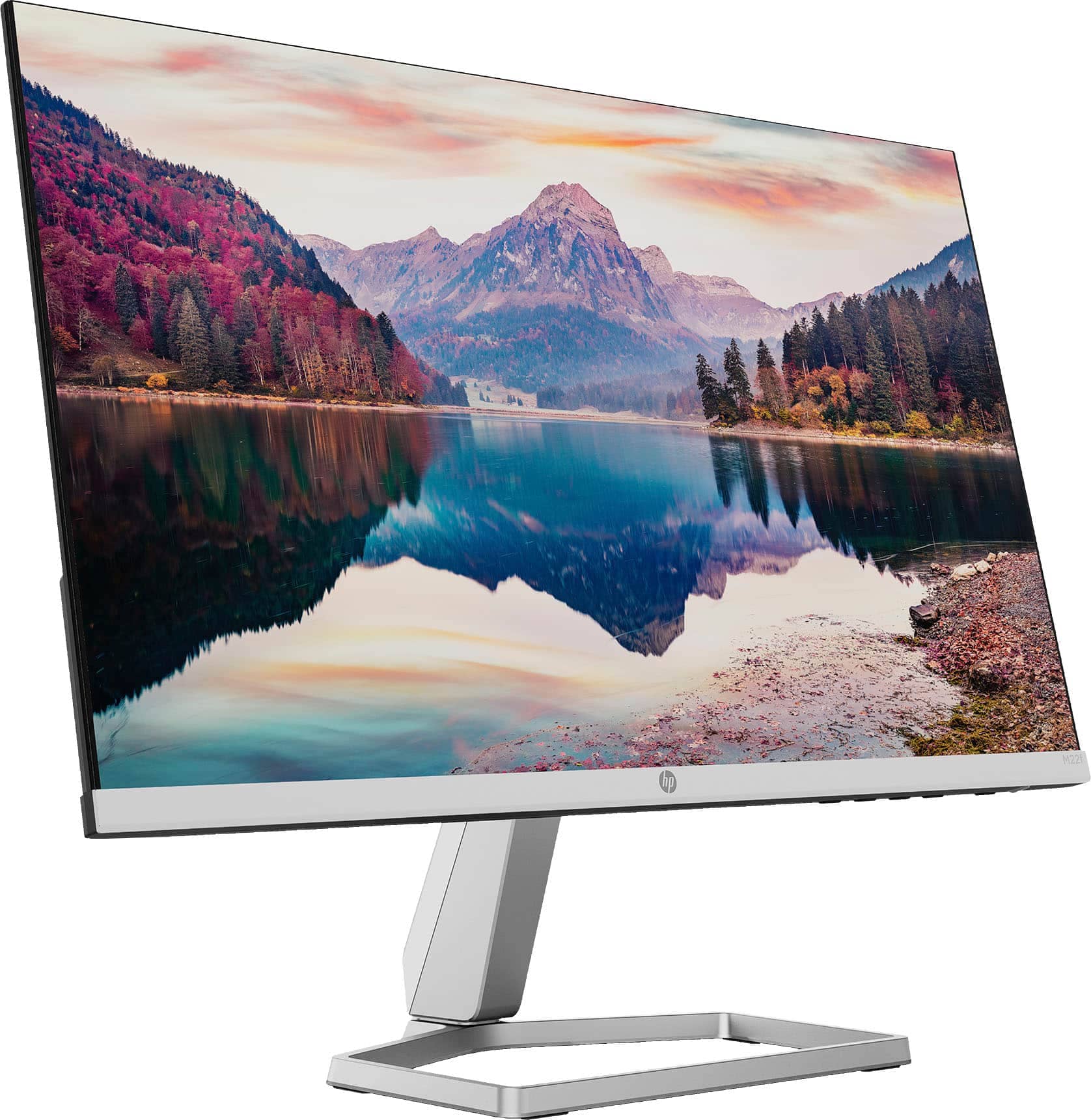 HP M22f Monitors New Silver