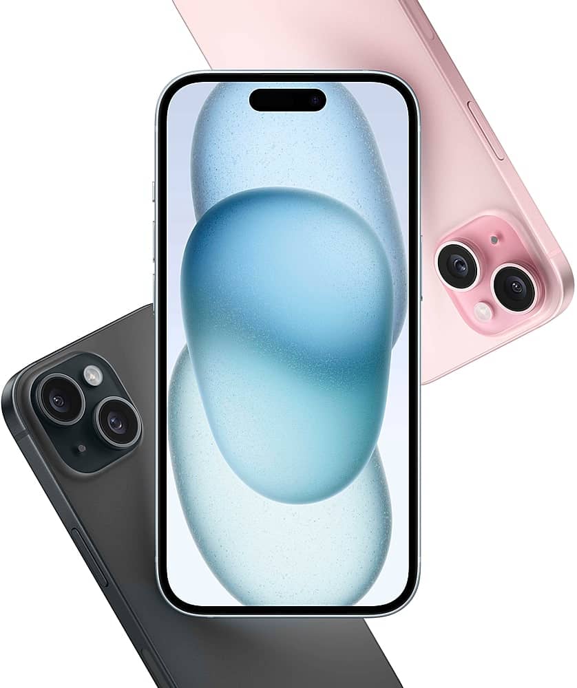 Apple iPhone 15 Plus Cell Phones pink 128G New Unlocked