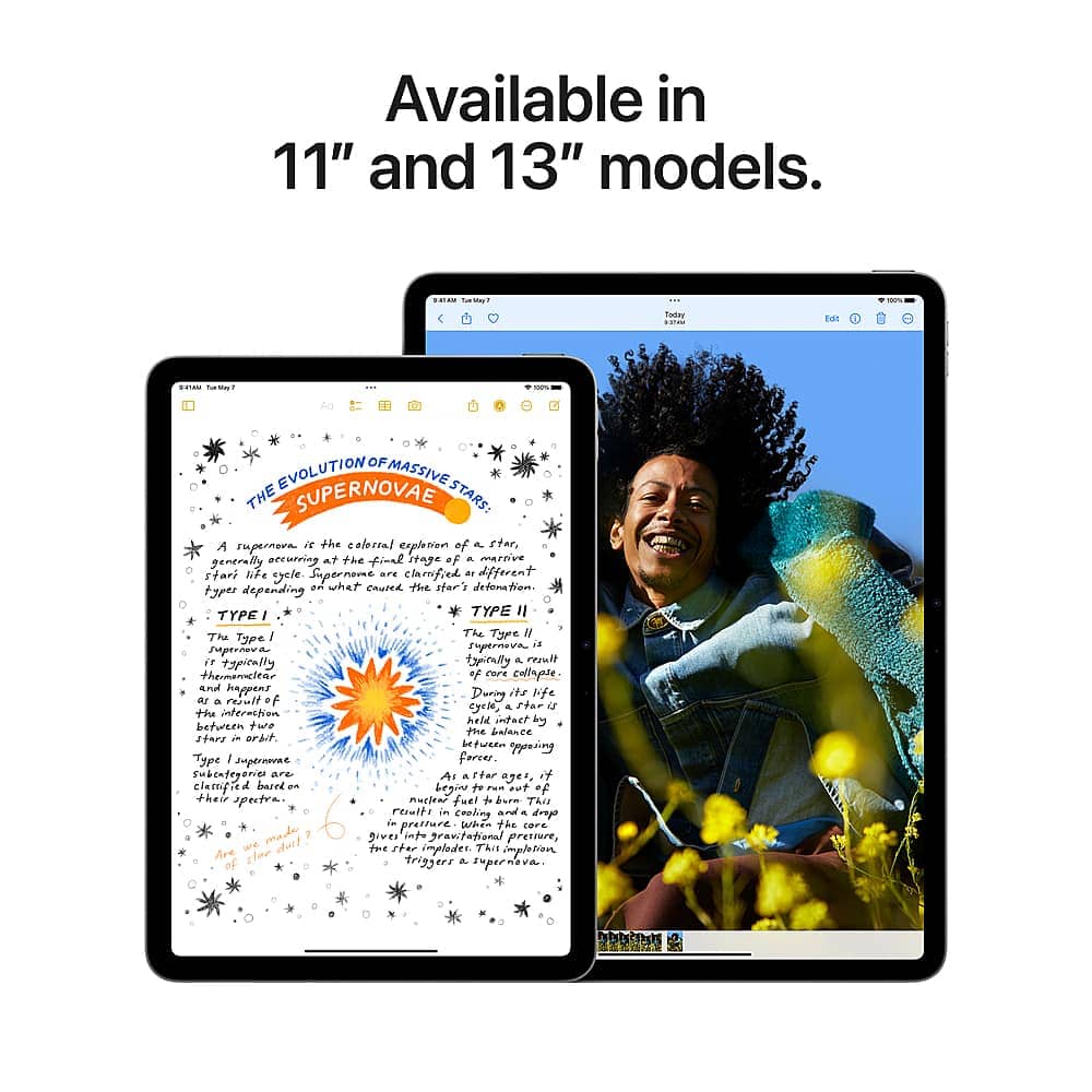Apple iPad Air M2 Tablets Silver 128GB New