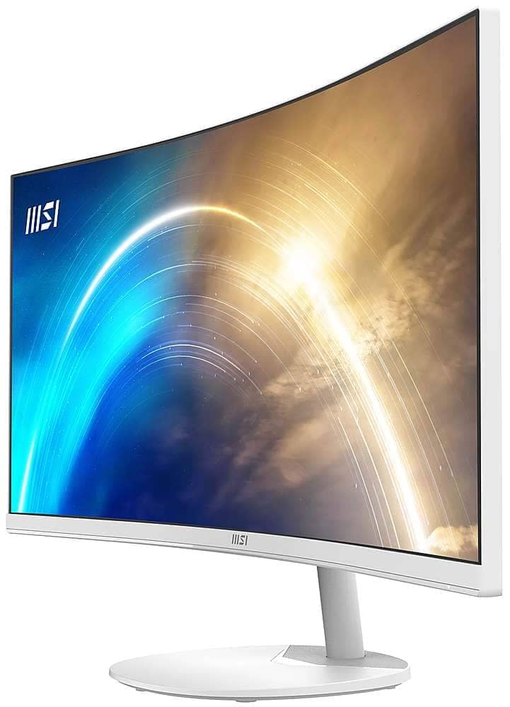 MSI Pro MP341CQW Monitors New White