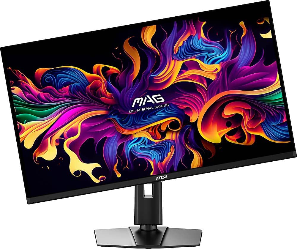 MSI MAG 321UPX QD-OLED Monitors New Black