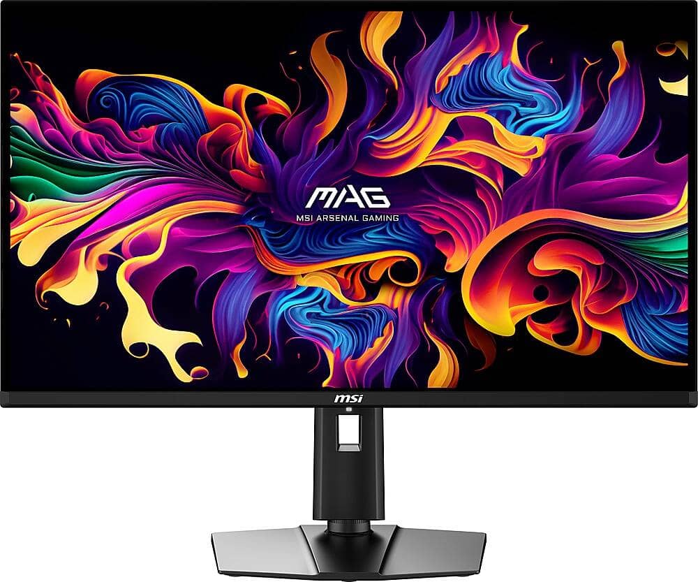 MSI MAG 321UPX QD-OLED Monitors New Black