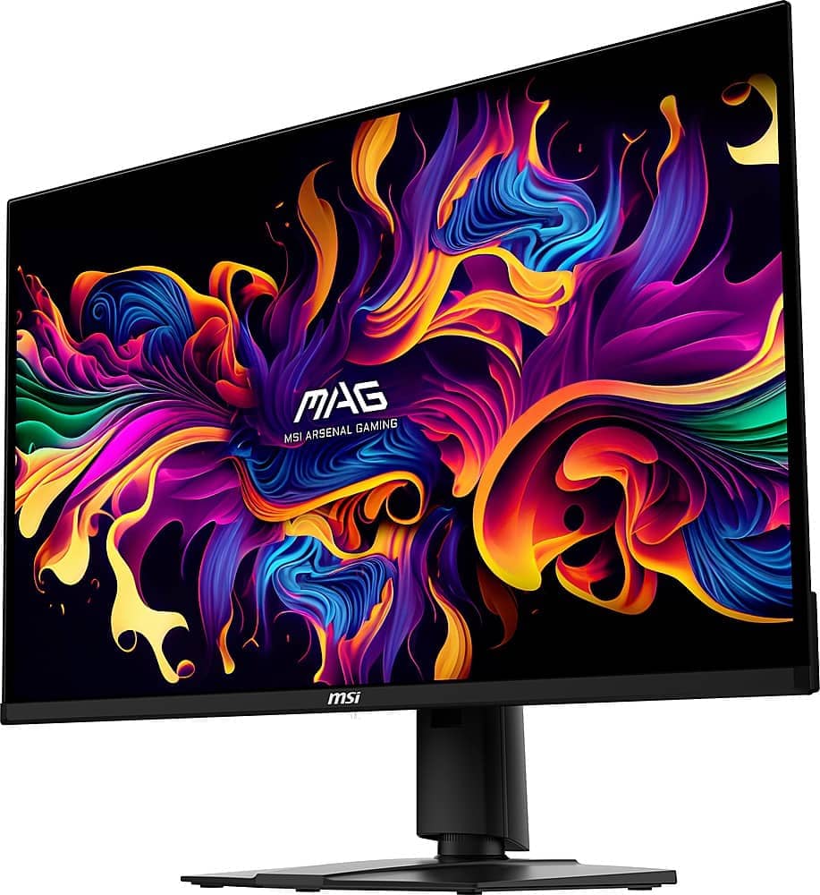 MSI MAG 321UPX QD-OLED Monitors New Black