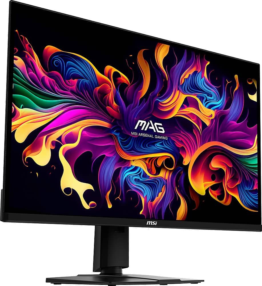 MSI MAG 321UPX QD-OLED Monitors New Black