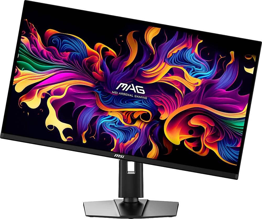 MSI MAG 321UPX QD-OLED Monitors New Black