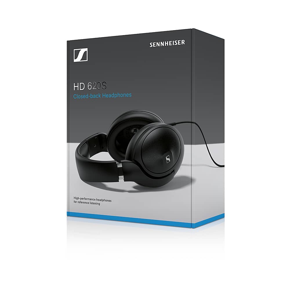 Sennheiser HD 620S Headphones & Earbuds Refurbished - Excellent Black