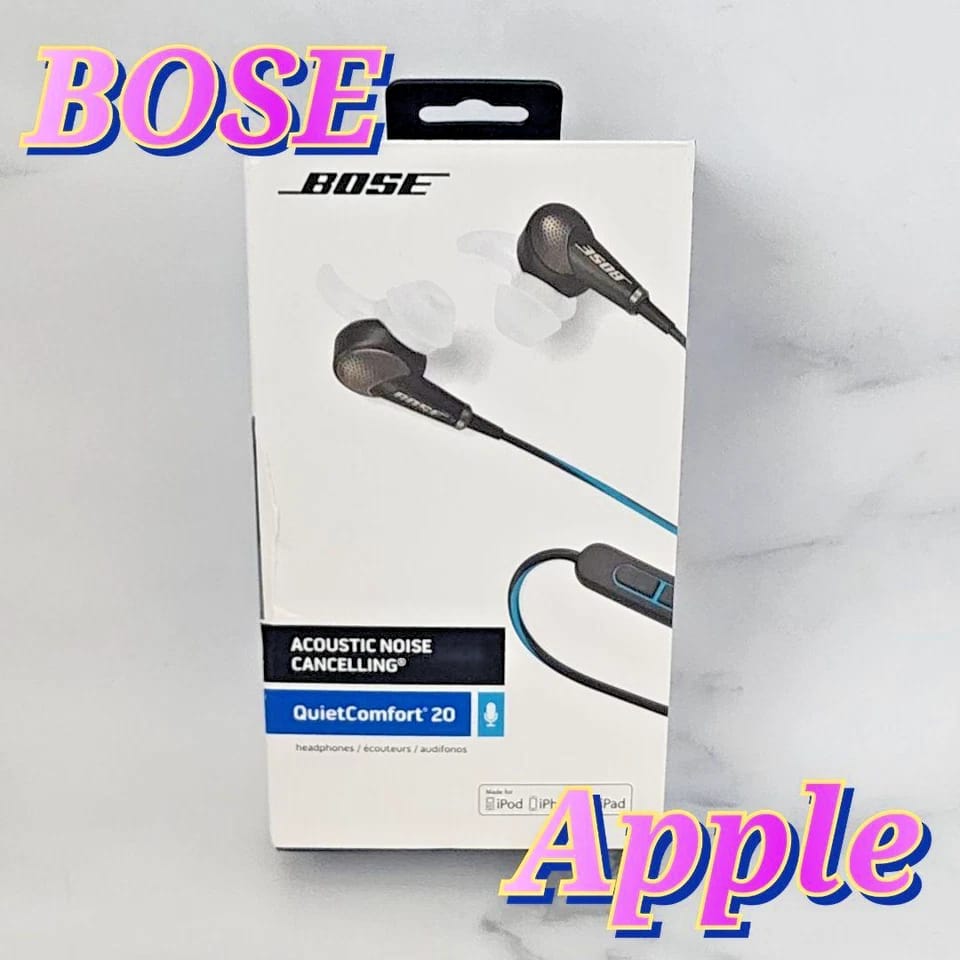 Bose QuietComfort 20 Headphones & Earbuds New Black
