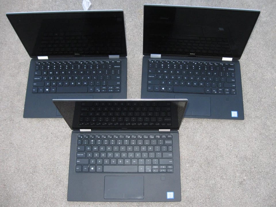 Dell XPS 13 9365 Computers Used - Good 256GB 8GB