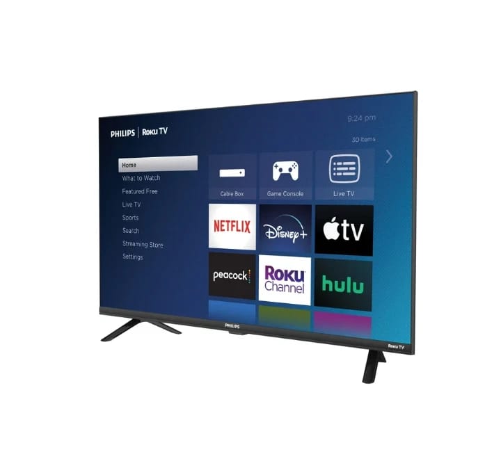 Philips 32PFL6452/F7 TVs New Black