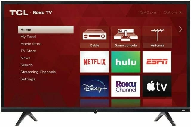 TCL 32s335 TVs New Black
