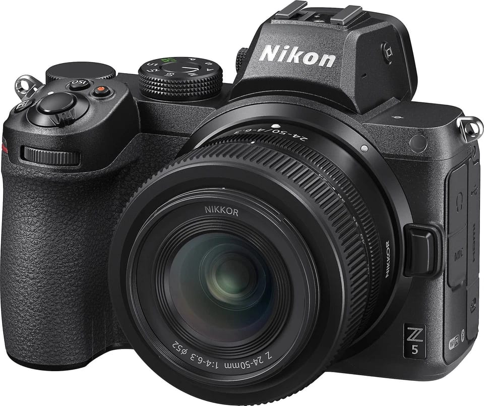 Nikon Z5 Digital Cameras Black New